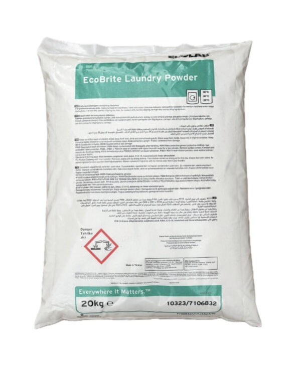 Ecolab Ecobrıte Laundry Powder Çamaşır Deterjanı 20 Kg