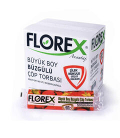Florex Büzgülü Çilek Kokulu Çöp Poşeti