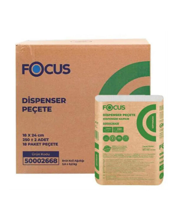 focus dispenser peçete