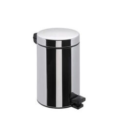 Pedallı Paslanmaz Metal Çöp Kovası (3lt, 5lt, 12lt, 16lt, 20lt, 30lt, 40lt, 50lt, 70lt)